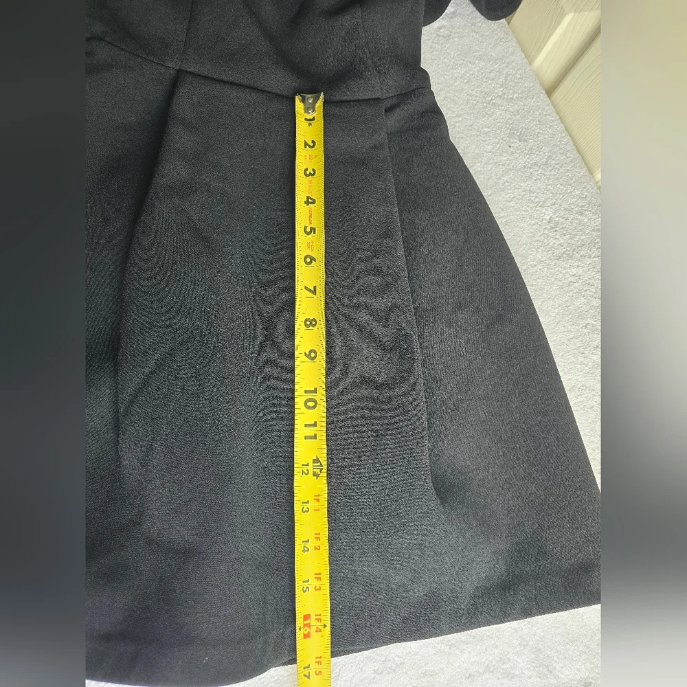 Nadine Merabi Harper Black Mini Dress Size XS - Picture 13 of 16